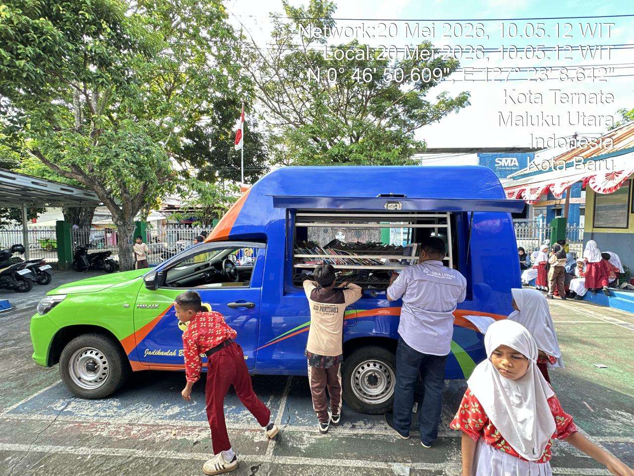 Dokumentasi Pusling  di SD N 84 Kota Ternate